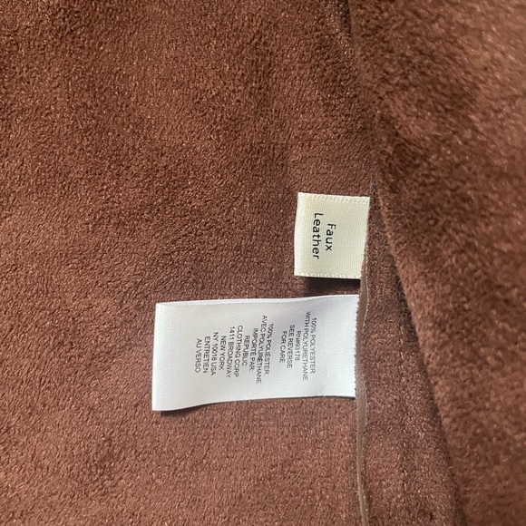 Truth Chocolate Brown Leather Shirt Jacket - Picture 7 of 7